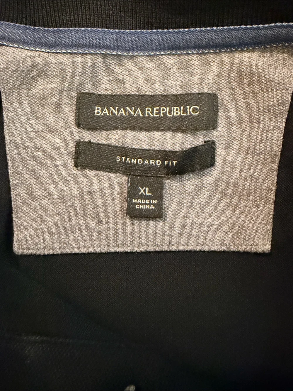 Banana Republic Men’s Black Polo shirt